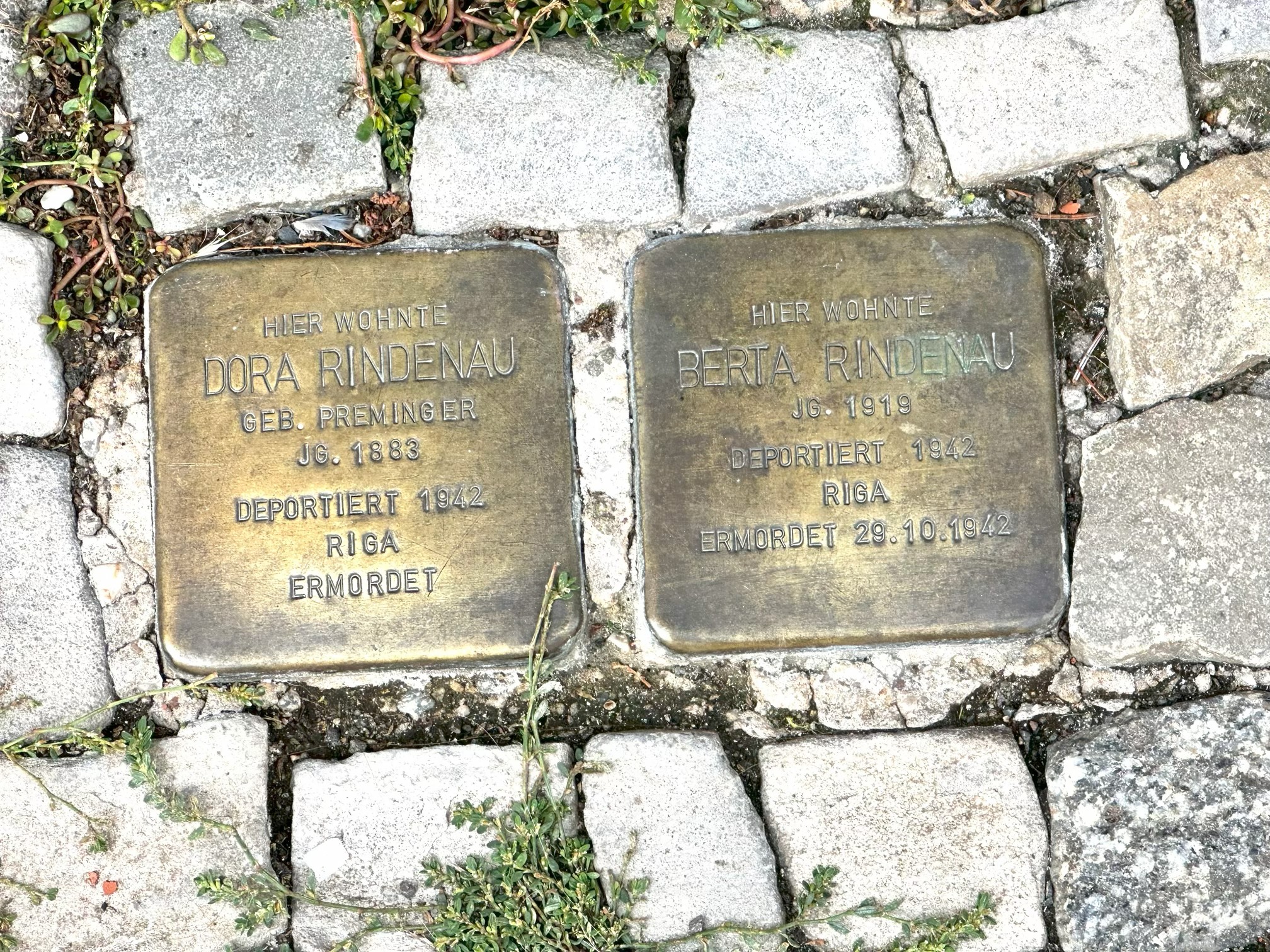 Stumbling Stones